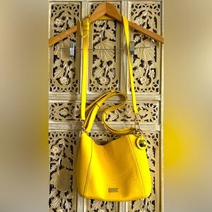 Frances Valentine Buttery Hobo Crossbody/Shoulder/Tote Bag/Purse sunny preppy